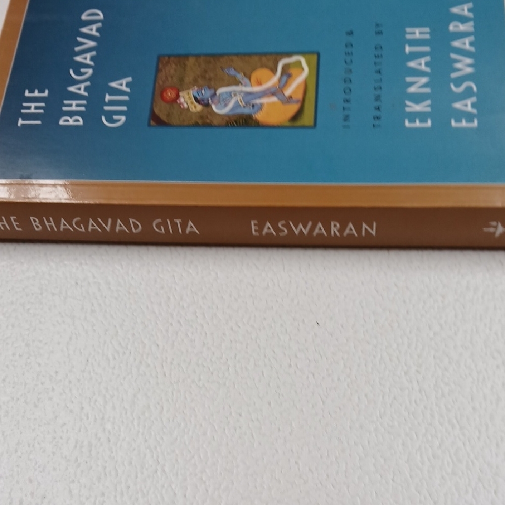 The Bhagavad Gita by Eknath Easwaran - Teal & Gold Cover - Picture 7 of 7